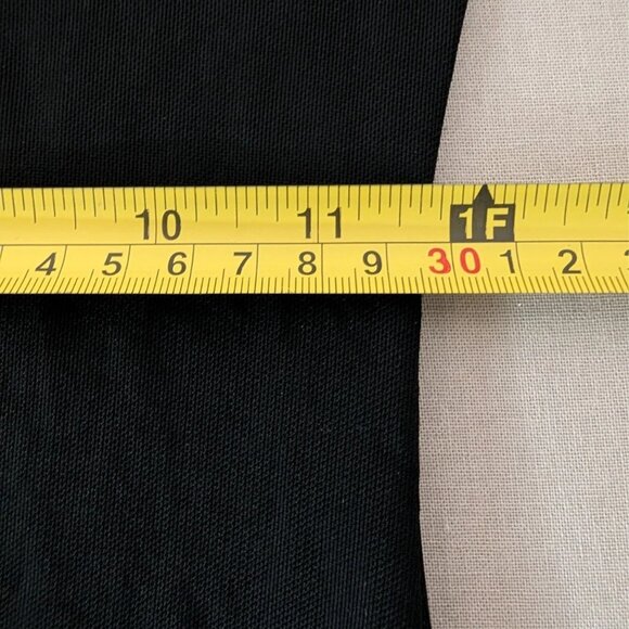 Black Sheer Mesh Maxi Dress Whimsigoth Mermaid Puddle Hem Mock Neck Gown M 6 - Picture 10 of 11